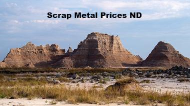 Current Scrap Metal Prices Per Pound lb North Dakota